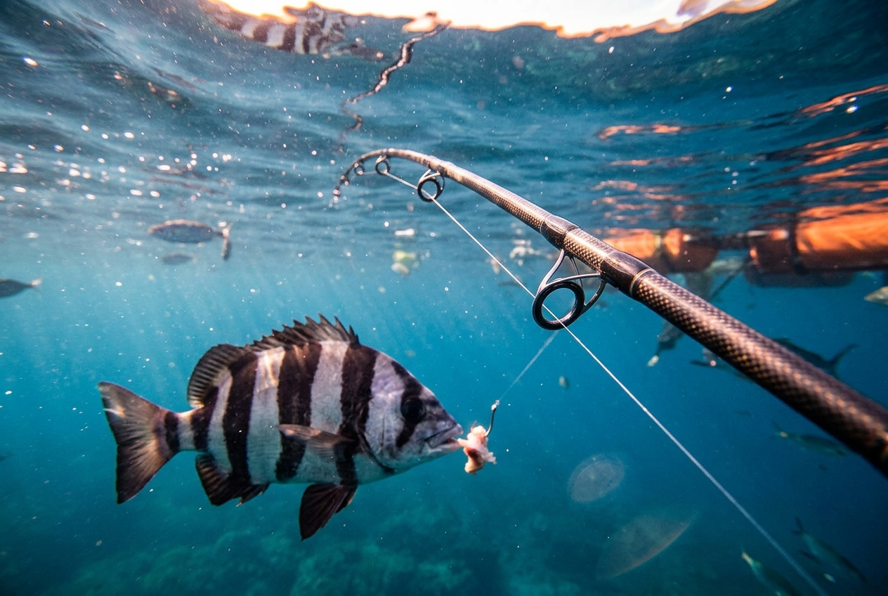 【上級】イシダイ攻略：三段引きを制する！穂先のわずかな「押さえ込み」を聞くアワセの極意