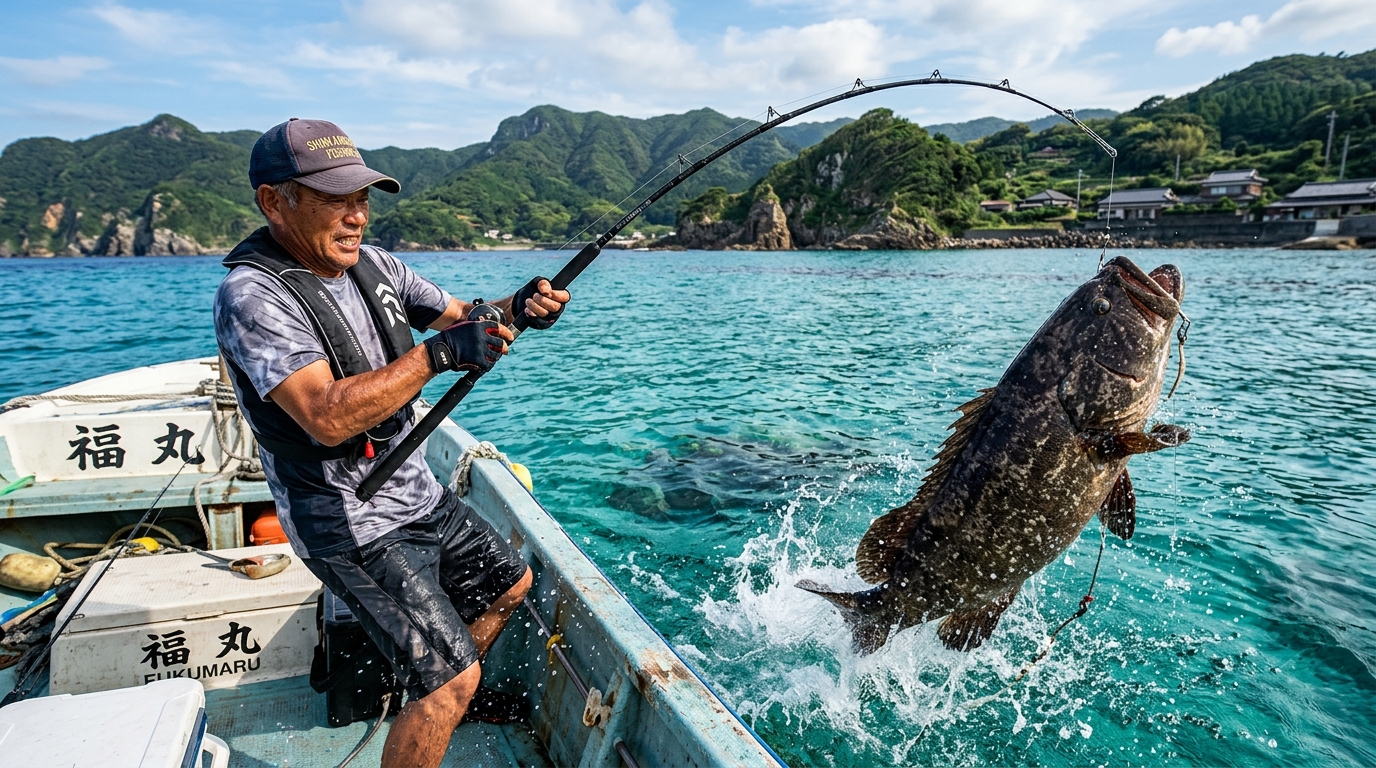 【長崎県】新上五島町海上釣り堀｜五島列島の至宝！手ぶらで1時間、幻のクエや青物を狙い撃ち