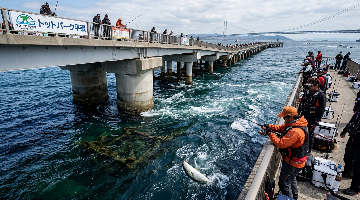 【大阪府】とっとパーク小島｜絶景の海釣り公園！青物・マダイが狙える関西屈指の人気スポット