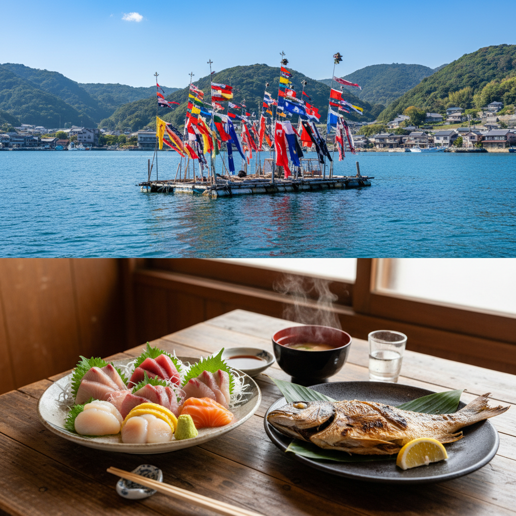 【静岡県】海上釣り堀 太公望｜釣ってその場で食べる！網代港の究極体験