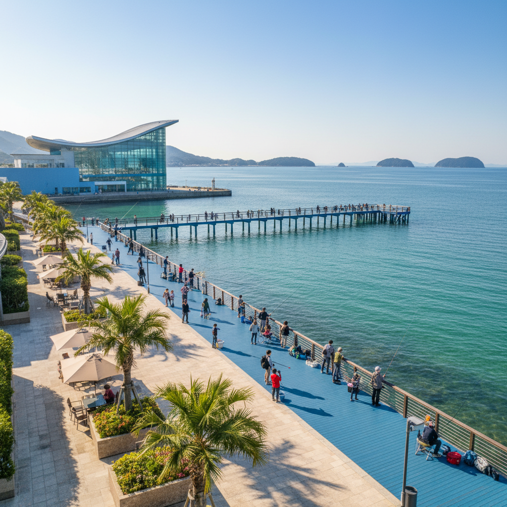 【石川県】のとじま臨海公園「海づりセンター」｜水族館の隣で釣りデビュー！手ぶらで楽しむファミリーフィッシング