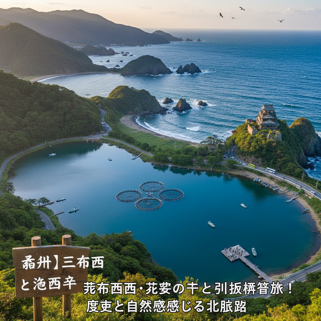 【福井】三方五湖・若狭の海の幸と釣り堀満喫旅！歴史と自然を感じる北陸路