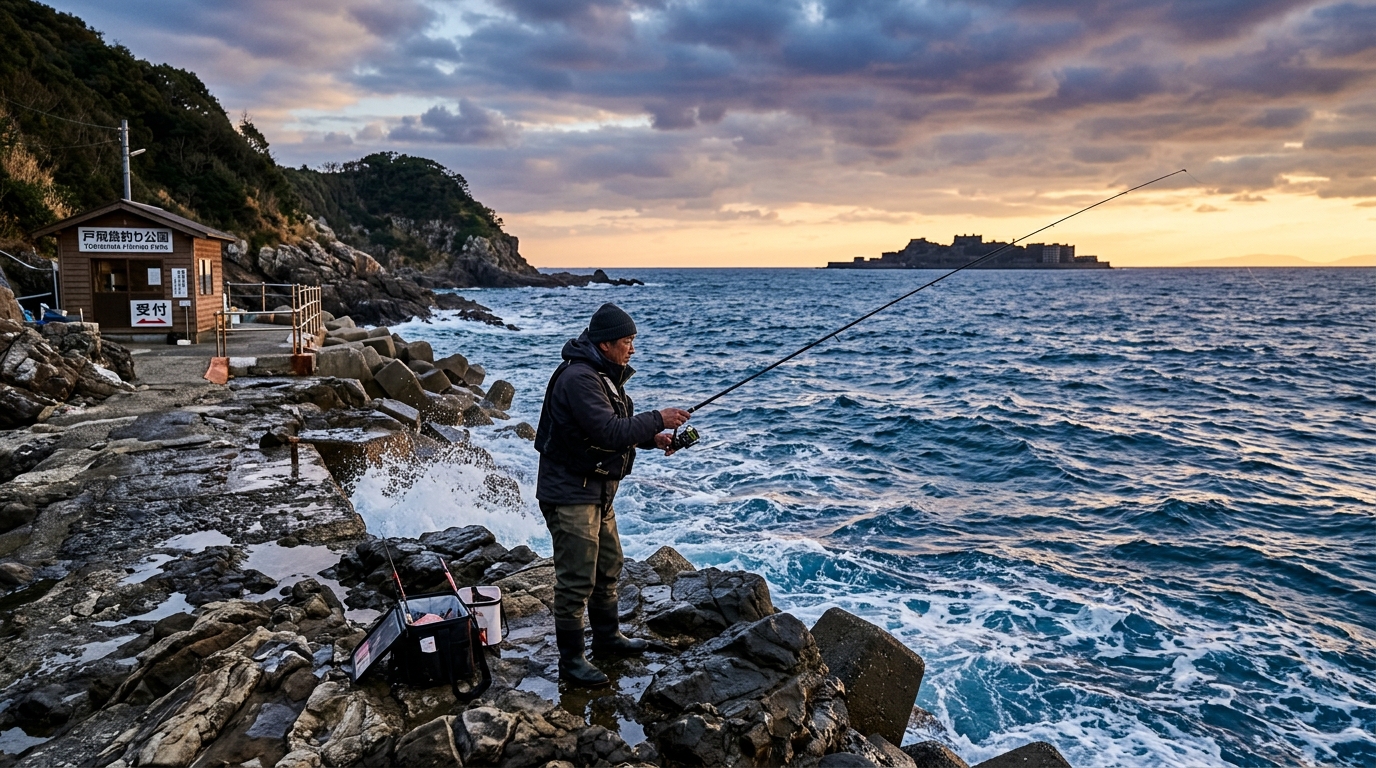 【長崎県】高島飛島磯釣り公園｜往復フェリーで離島へ！520円で味わう本格磯釣りの聖地