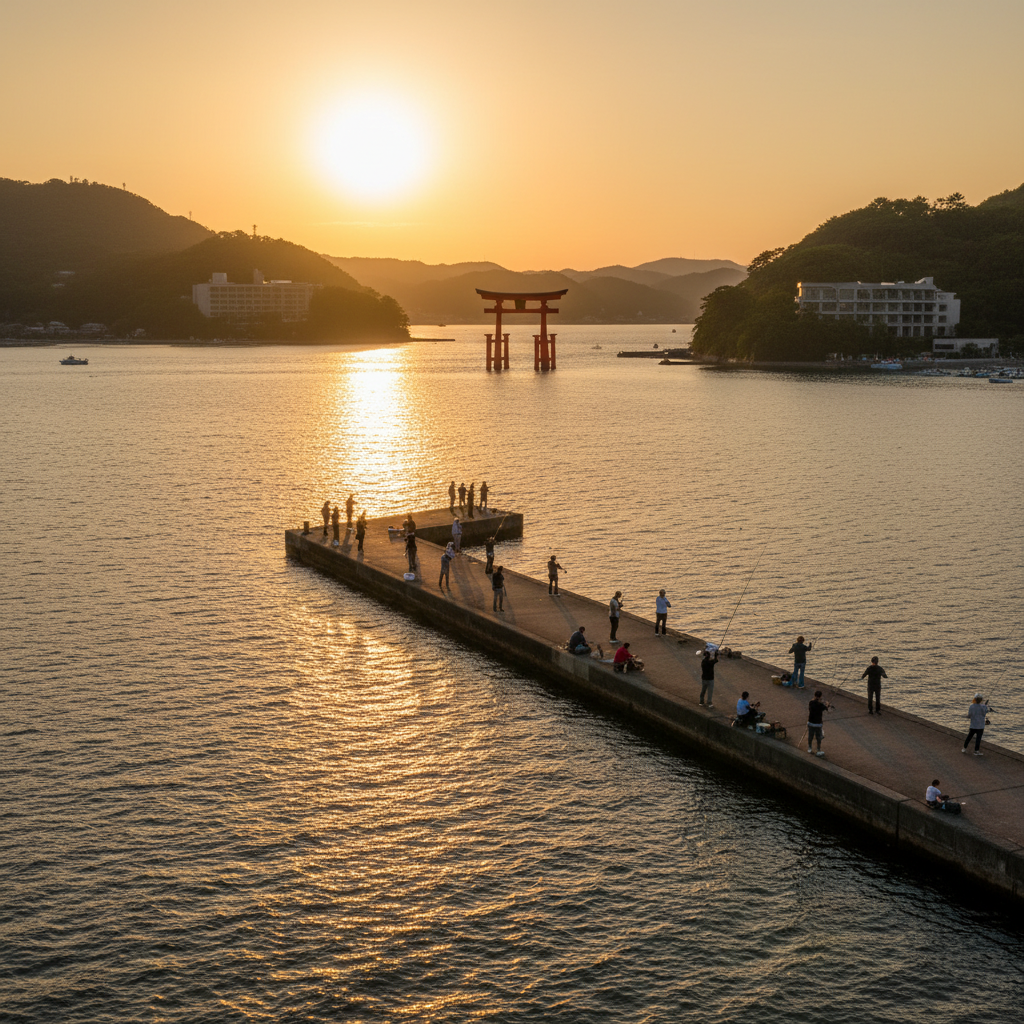 【静岡県】新居弁天海釣公園｜24時間営業で浜名湖を満喫できる釣りスポット