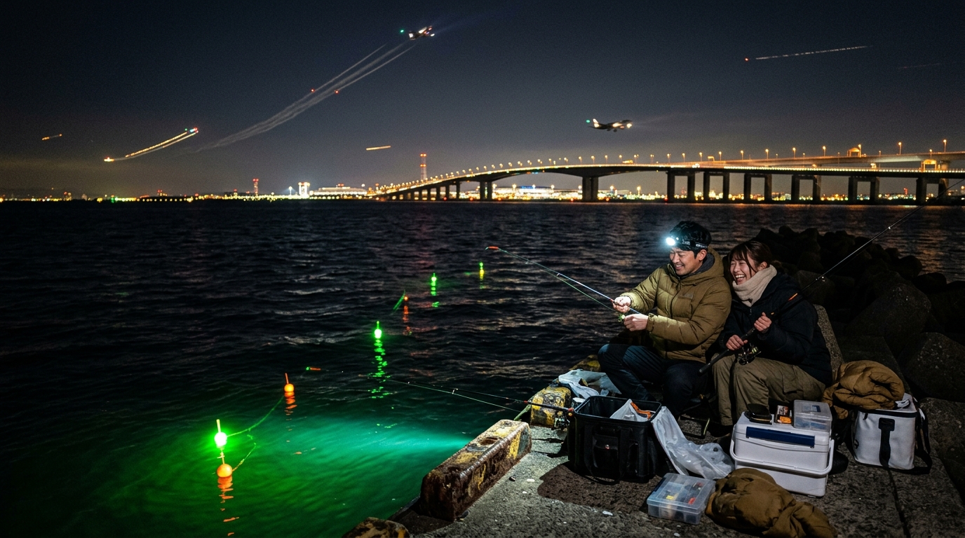 【大阪府】大阪海上釣り堀サザン｜関空対岸で高級魚ハント！ナイターも人気の釣りパラダイス