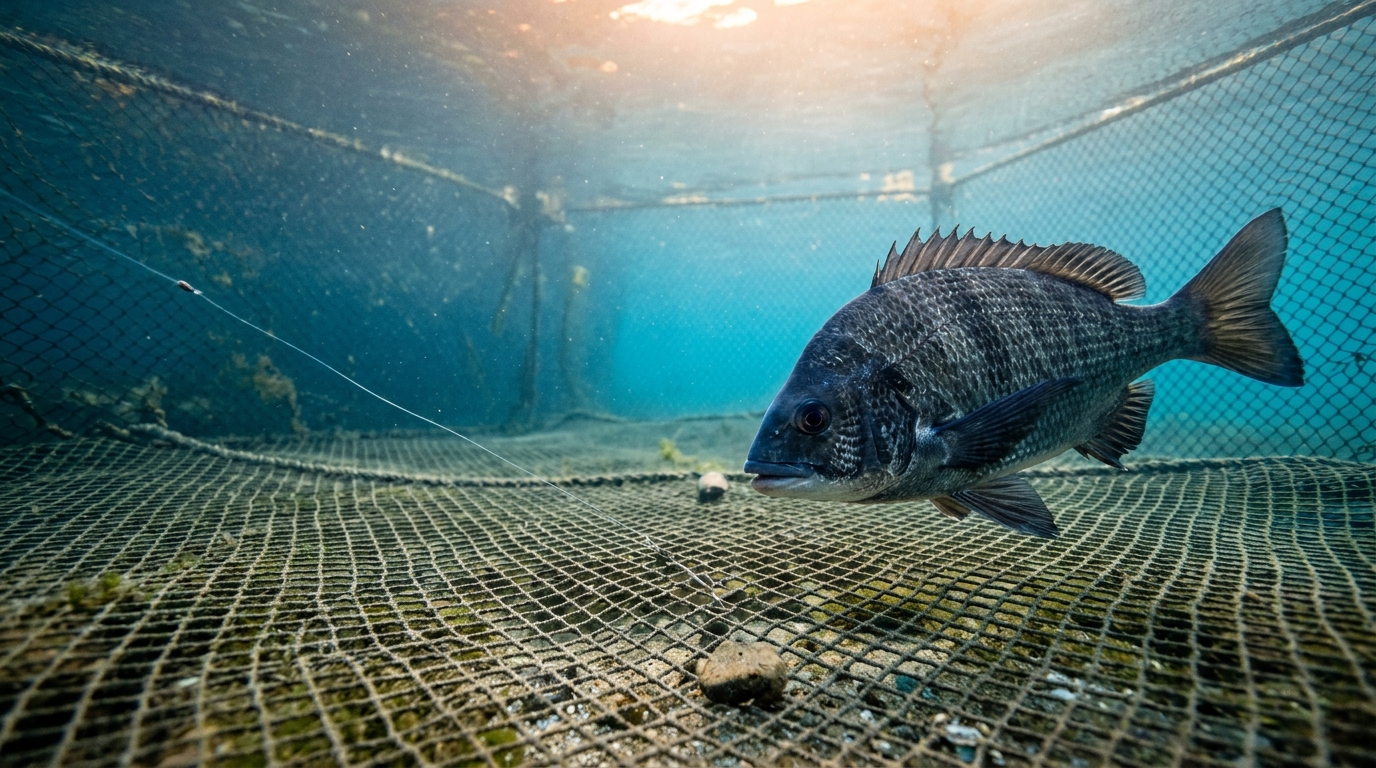 【上級】クロダイ攻略：底網スレスレを「這わせて」食わせる！警戒心ゼロのハワセ釣りの極意