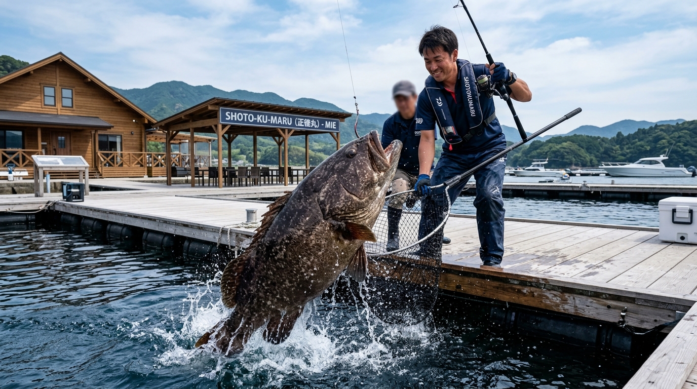 【三重県】釣り堀 正徳丸｜ICから7分！高級魚・設備・アクセス全てが「A級」のハイスペック釣り堀
