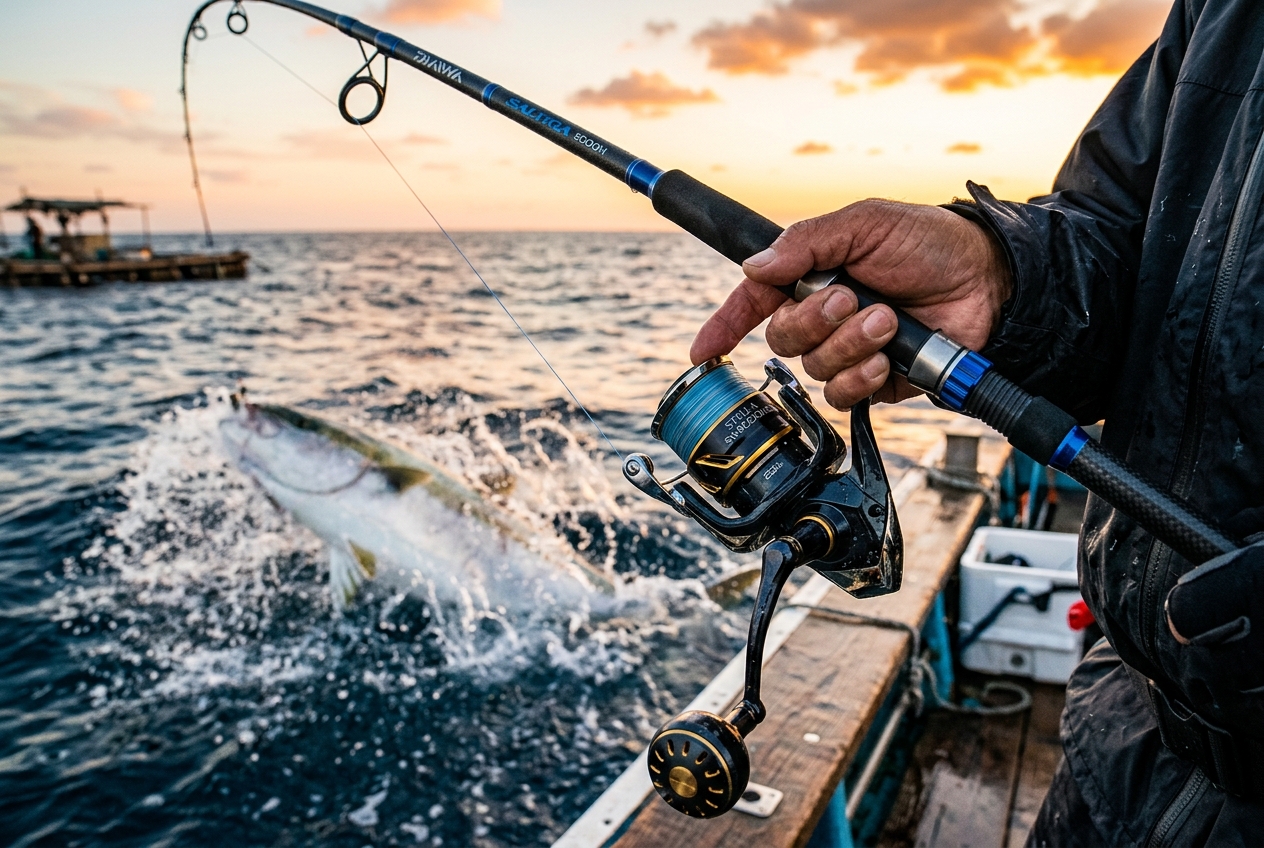 【上級】10kgオーバーのヒラマサ攻略：爆発的なスピードを「指ドラグ」でいなす究極のランディング術