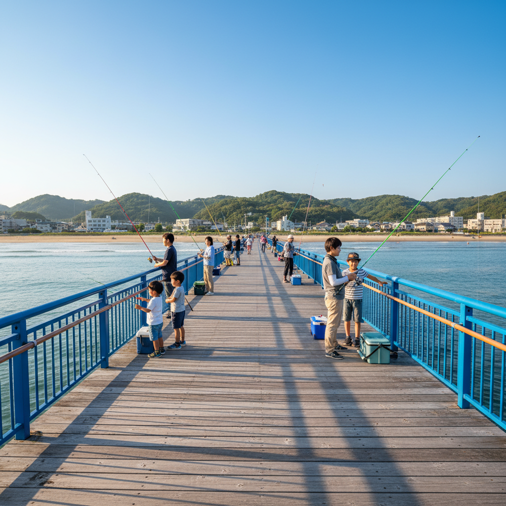 【福井県】敦賀市海釣り公園｜入場無料！柵あり・トイレ完備のファミリー天国