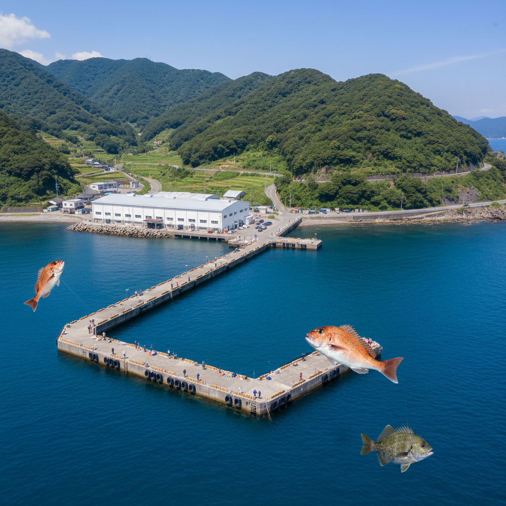 【愛媛県】シーロード八幡浜｜600円で楽しめるバリアフリーの本格海釣りパーク