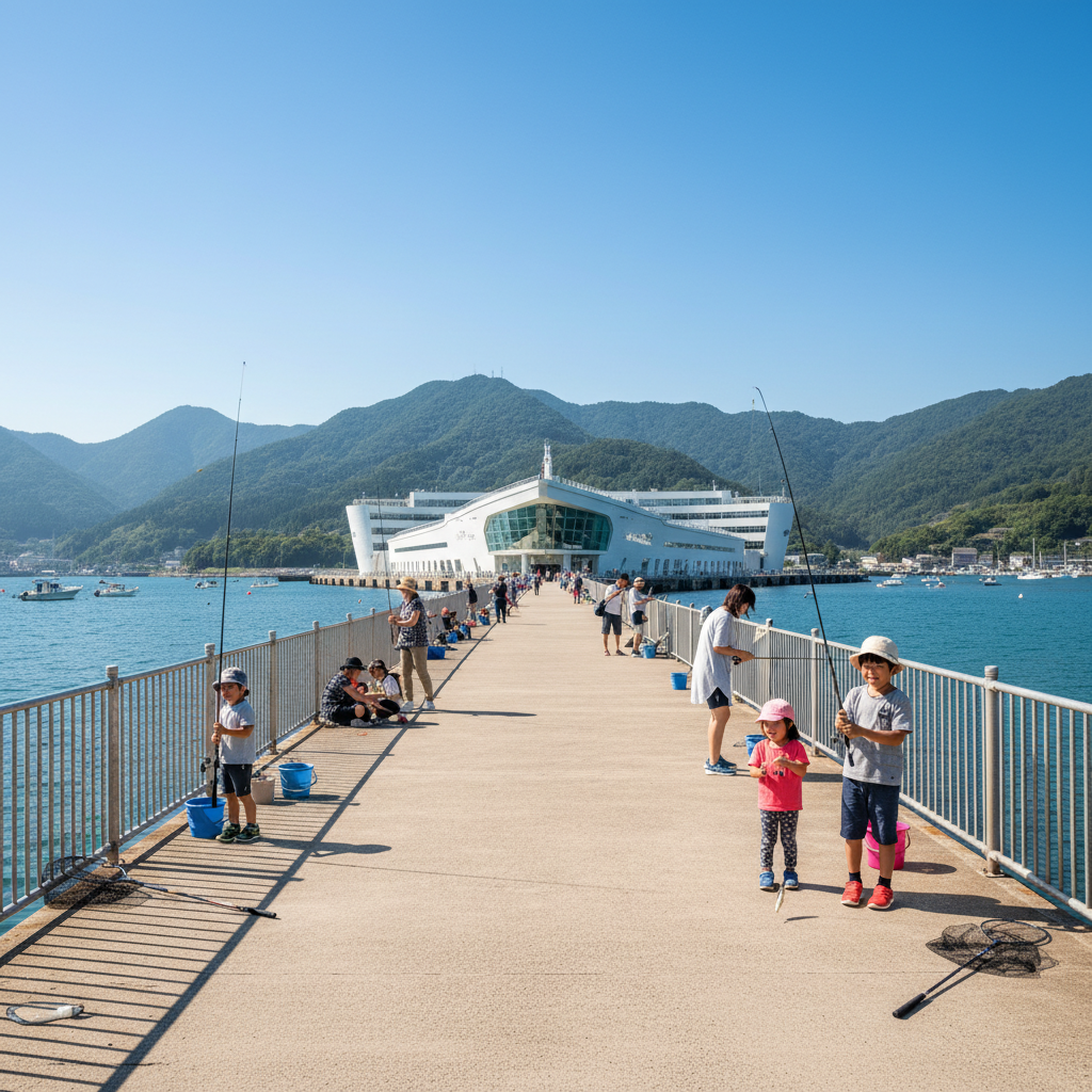 【京都府】舞鶴親海公園｜入場無料！365日楽しめる舞鶴湾のファミリー釣り場