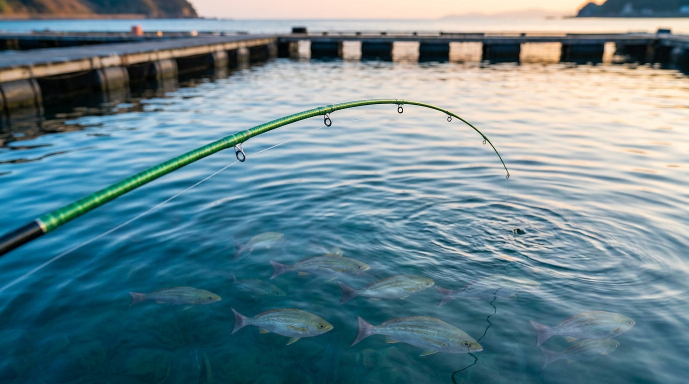 【上級】イサキ攻略:極小アタリを捉える!しなやかなグラス穂先と軽量針の極致