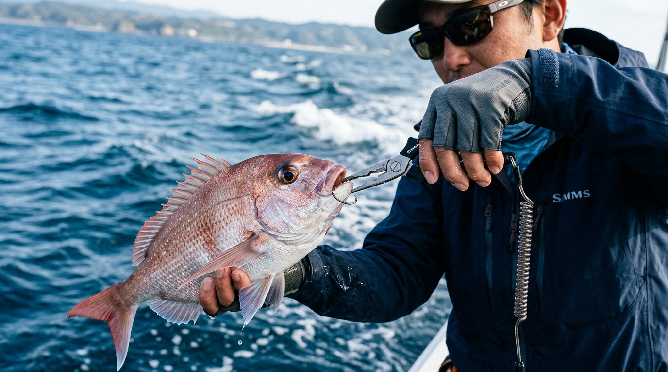 釣った魚の扱い方｜針の外し方から鮮度を保つ「締め方」の基本