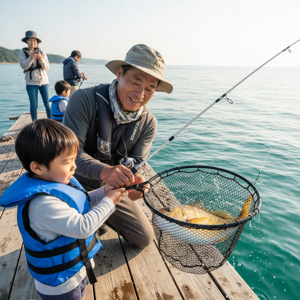 【福井県】マリンガーデン・レジャー｜優しさNo.1！「絶対に釣らせる」熱意が凄い釣り堀