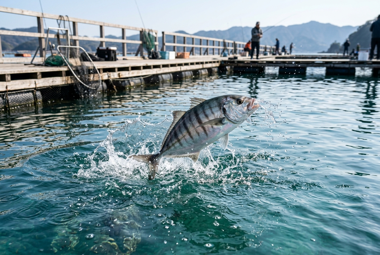 【理屈】シマアジの「吸い込み型」捕食：科学が解明する、口の構造とバラシ（口切れ）の関係