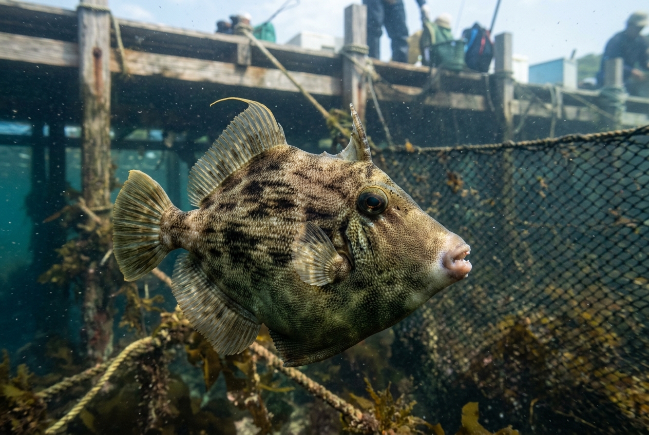 【上級】カワハギ攻略：針を「噛む」瞬間に合わせる！メタルトップが暴く超高感度アタリの聞き分け術