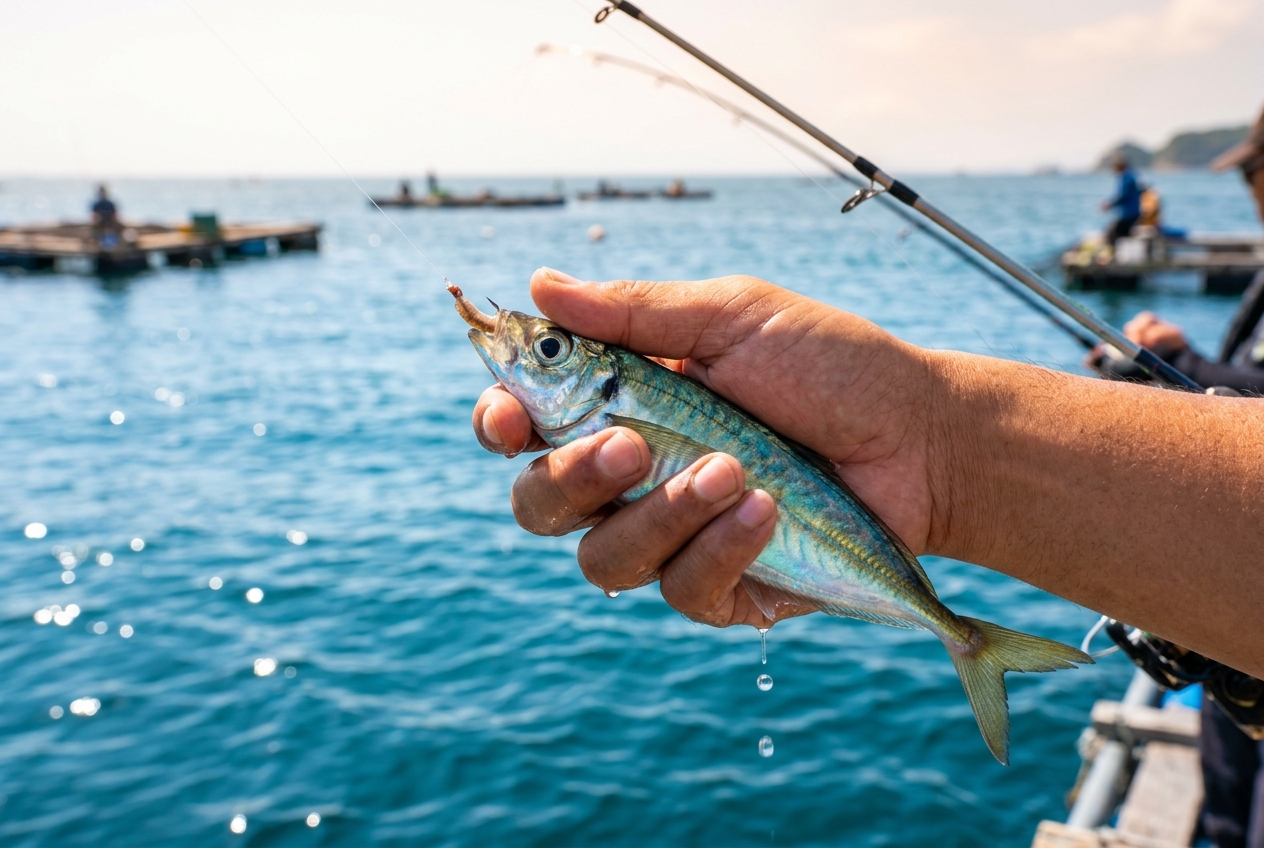 【中級】ヒラマサ狙いの「エサ交換」戦略：鮮度とスピードが勝負