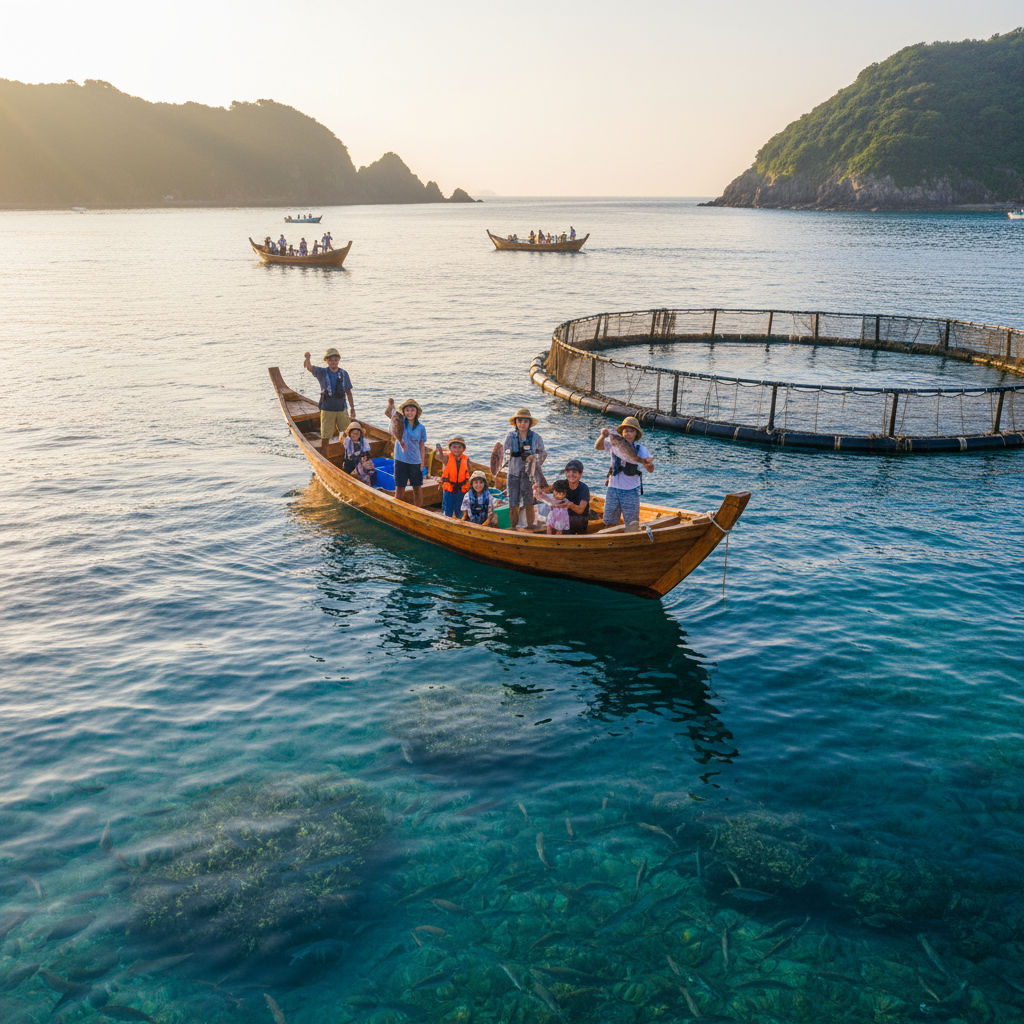 【熊本県】天草観光海上釣り堀 楽つり｜1時間完結・手ぶらOK・観光ついでに気軽体験