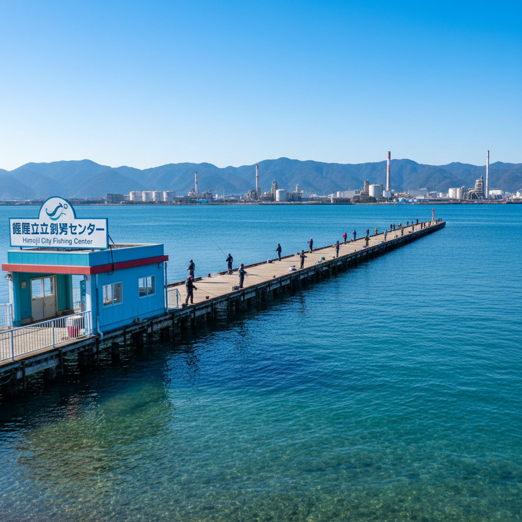 【兵庫県】姫路市立遊漁センター｜格安830円！温排水で冬でも釣れる公営釣り桟橋攻略ガイド