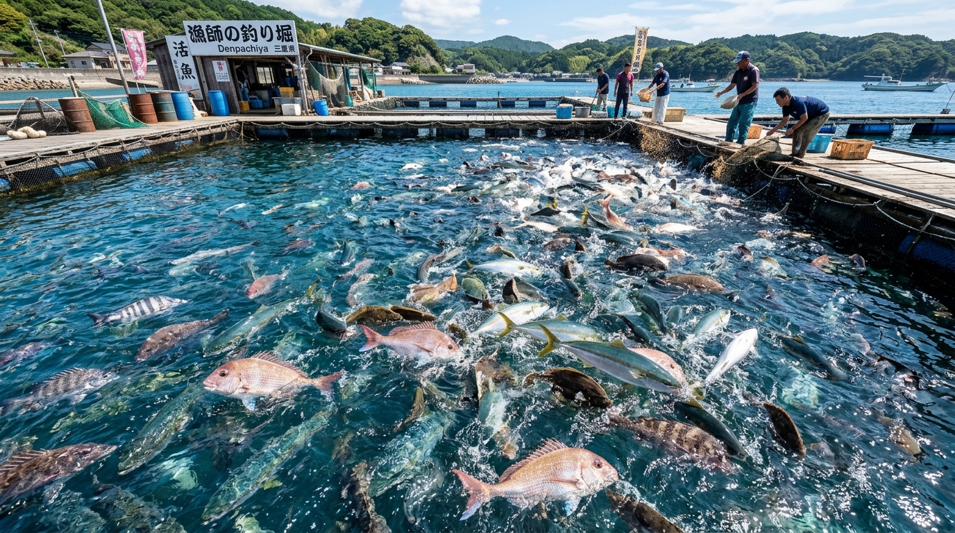 【三重県】つり堀傳八屋｜13種以上の高級魚＆青物乱舞のイベントデーが熱い！