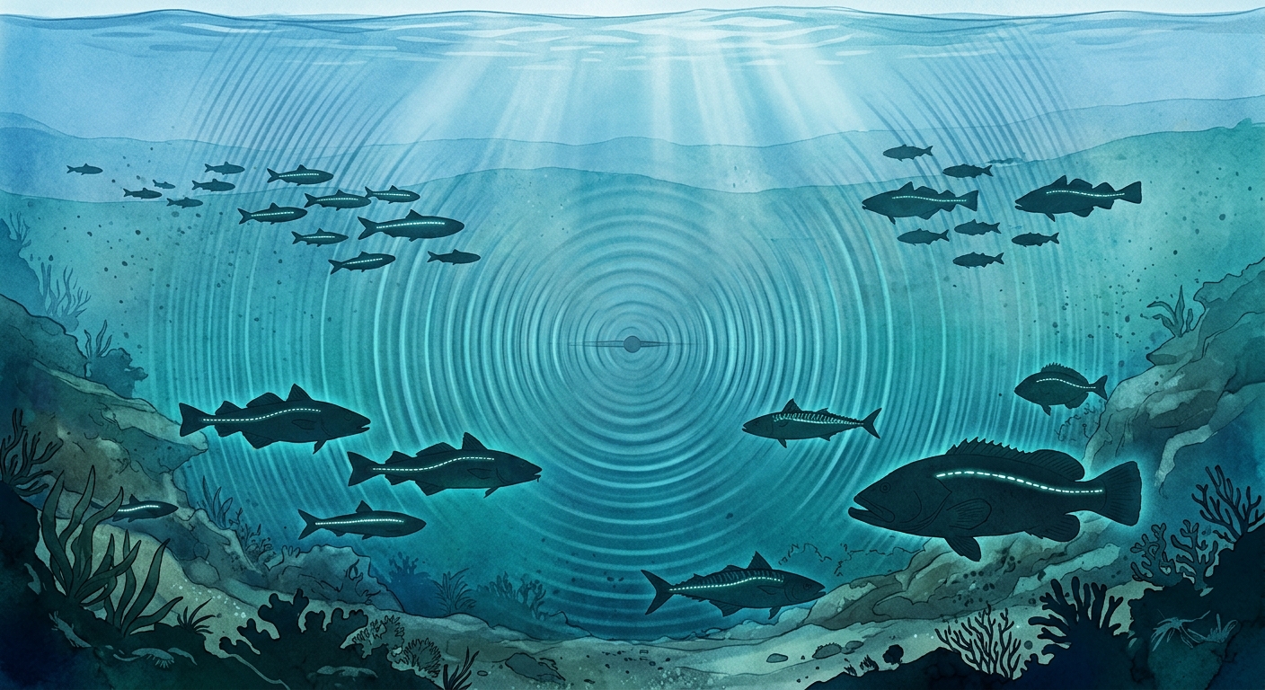 魚は音を聞いている。「振動」と「波動」が釣果を左右する理由