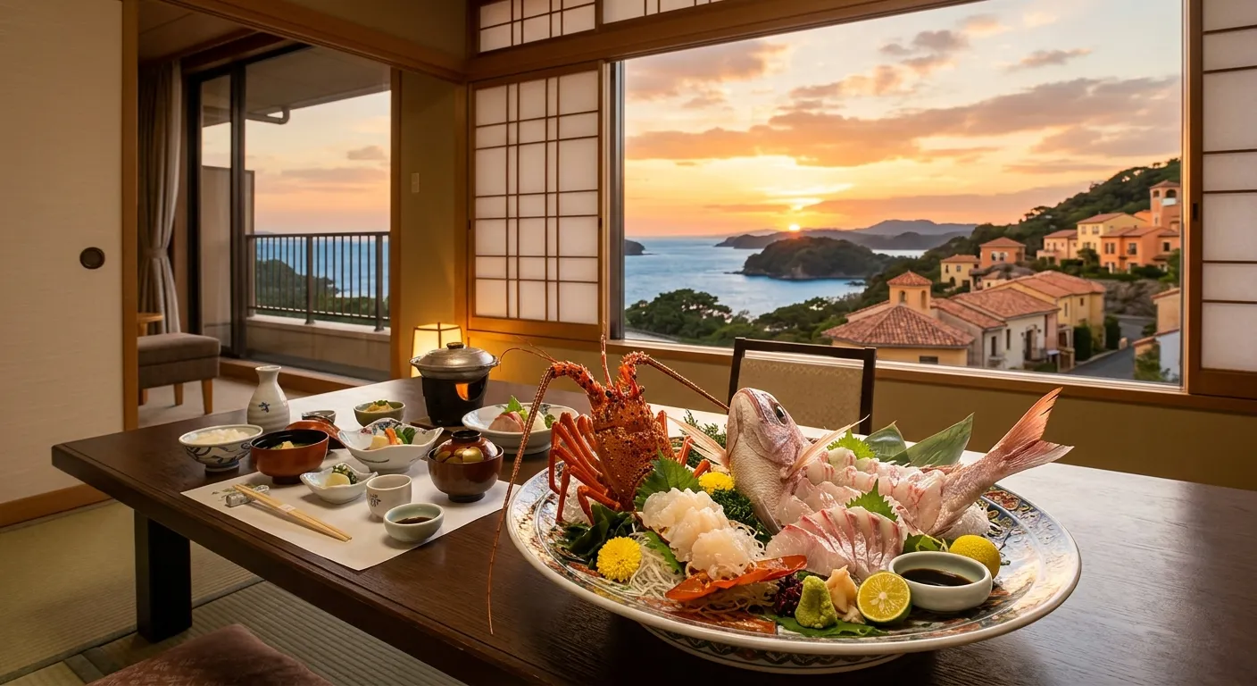 伊勢志摩の豪華海鮮夕食