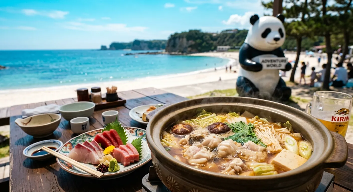 白浜の豪快クエ料理