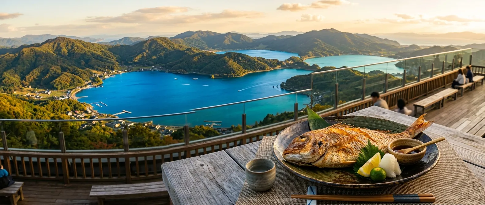 三方五湖・若狭ぐじのランチ