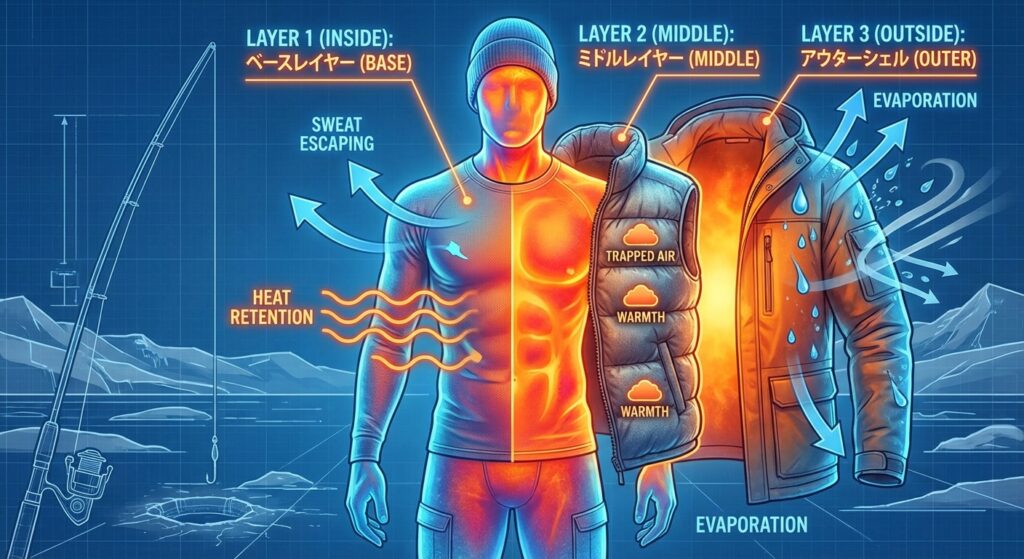 最強防寒レイヤリング解説